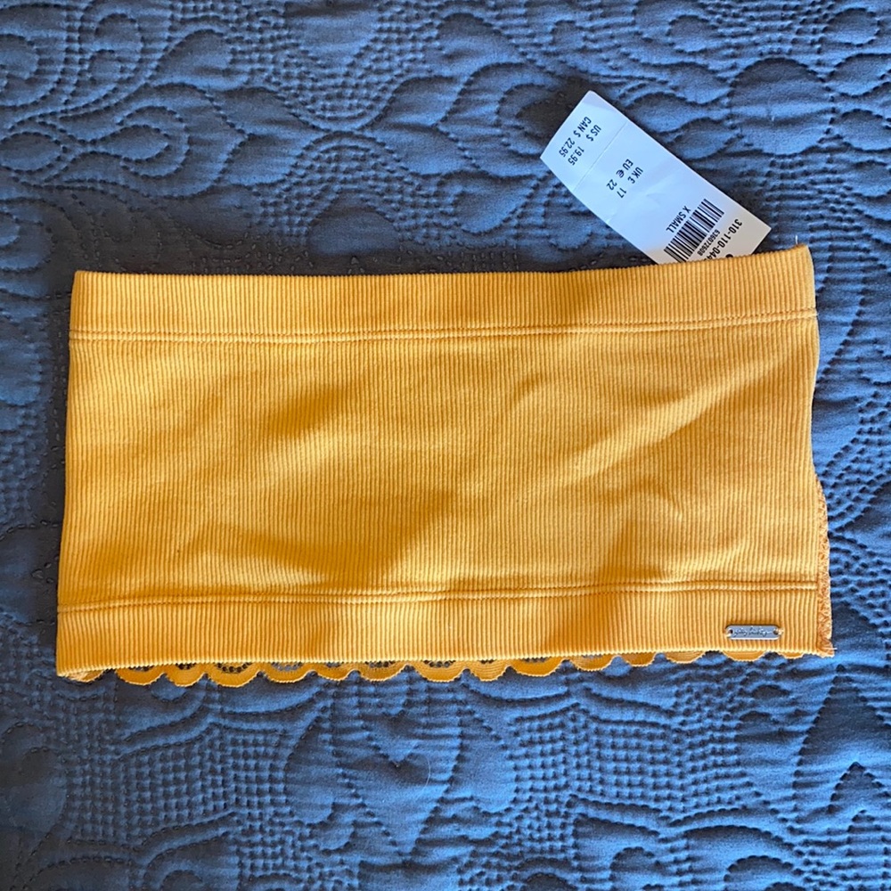 Hollister - Gilly Hicks, XS tank, yellow